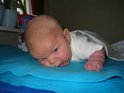 Jag tr&auml;nar nacken p&aring; filten, jobbigt juh! 