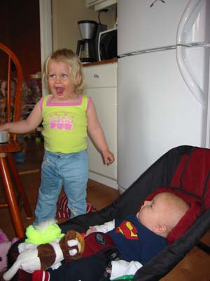 ...oh, s&aring; glad hon vart av att jag &aring;t. 