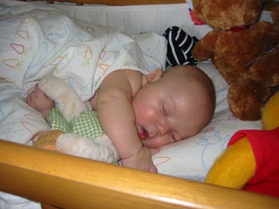 S&aring; mysigt det &auml;r att ligga och sova...