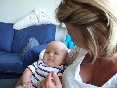 Har det hur bra som helst hos farmor... 