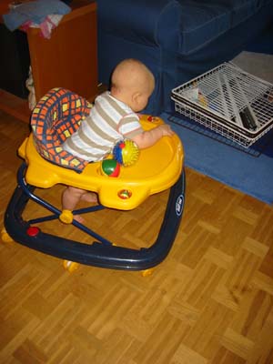 Jag inviger min g&aring;stol... 