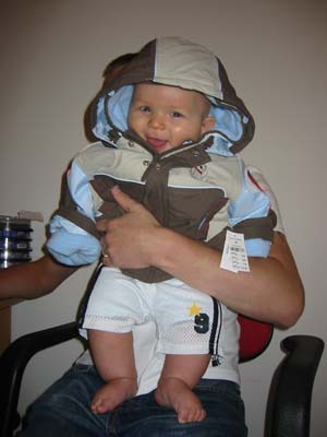 Min nya vinterjacka... 