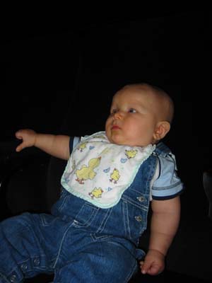 Jag sitter och tittar p&aring; film p&aring; bio...