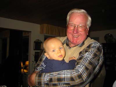 Jag myser med gammelmorfar...