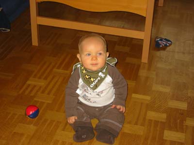 Mamma kl&auml;r mig i en skarf... 