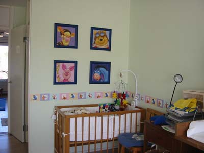 Min s&auml;ng & mina tavlor, visst &auml;r de fina. 