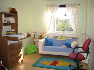 Soffan som mamma matar mig i p&aring; n&auml;tterna. 