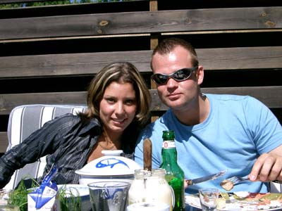 Min moster Zahida och Robban