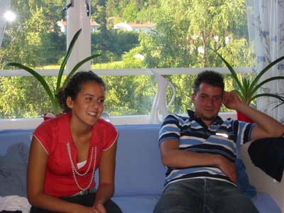 Min moster Dija och Josef. 