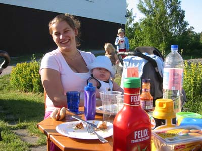 Mamma och jag igen... 