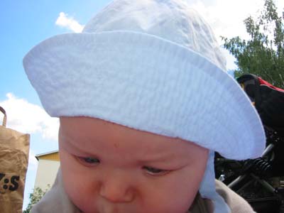 Vad n&auml;ra du kom nu mamma. 