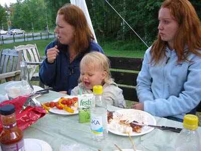 Maria, Amanda och Malin.