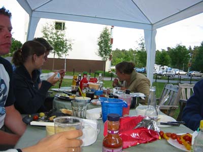 Patric, Jannica, Patrik och Mia
